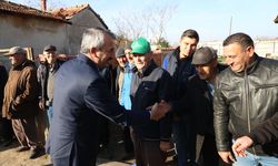 Muhtarlardan Vali Sezer'e köylerdeki yatırımlar için teşekkür