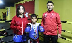 Okuldan kaçtığı için ablasının spora yönlendirdiği çocuk, başarılarıyla dikkati çekiyor