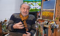Ressam Gökçebağ, Cumhurbaşkanlığı Kültür ve Sanat Büyük Ödülü'ne layık görülmenin mutluluğunu yaşıyor