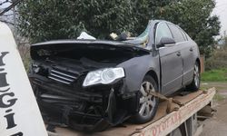 Sakarya'da otomobille tırın karıştığı kazada 1 kişi öldü, 1 kişi yaralandı