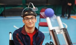 Serebral palsili Kadir Berke, boccia sporunu tanıtarak farkındalık oluşturuyor