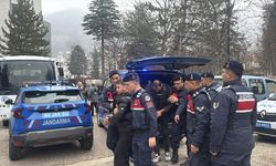 Tokat'ta 2 kişiyi öldürdüğü iddia edilen 2 zanlı adliyede