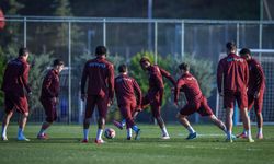 Trabzonspor, Göztepe maçı hazırlıklarını sürdürdü