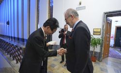 Türkiye-Japonya Parlamentolar Arası Dostluk Grubu Başkanı Cevizoğlu, Japonya'nın Ankara Büyükelçisi Tamura ile görüştü
