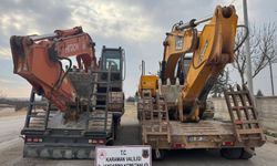 2 iş makinesiyle define arayanlara operasyon: 14 gözaltı