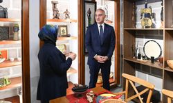 Bakan Ersoy, Afrika Kültür Evi'ni ziyaret etti