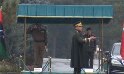 Bakan Güler, Libya Genelkurmay Başkanı Al-Haddad'ı kabul etti