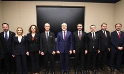 Bakan Işıkhan, KKTC Çalışma ve Sosyal Güvenlik Bakanı Hasipoğlu ile bir araya geldi