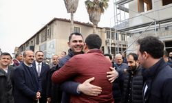 Bakan Kurum, Hatay'da incelemede bulundu