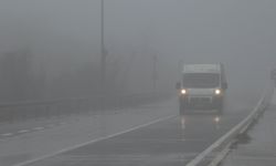 Bolu Dağı geçişinde yağmur ve sis etkili oldu