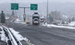 Bolu Dağı'nda kar yağışı ve sis (3)
