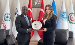 Burundi Ankara Büyükelçisi Ntureka, ULUSKON Başkanı Atasoy'u ziyaret etti