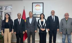 DEM Parti heyetinden, EMEP Partisi'ne ziyaret