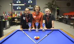 Güzin Müjde Karakaşlı bilardoda üst üste 2 kez genel klasman şampiyonu oldu