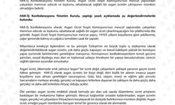 HAK-İŞ'ten 'Asgari Ücret Tespit Komisyonu' açıklaması