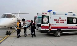 Hatay'da ambulans uçak, 6 günlük bebek için havalandı