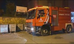 İstanbul - Başakşehir'de ayakkabı imalathanesinde yangın -1