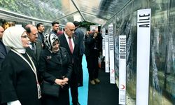 İstanbul - Emine Erdoğan 'Kalanlar' Filistin Sergisi'nin açılışında konuştu