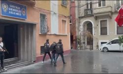 İstanbul - Şişli'de taşlama makinesi hırsızlığı kamerada