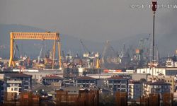 İstanbul- Tuzla'da tersanede gemide yangın -1