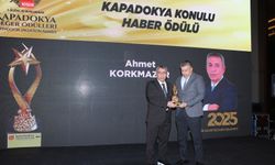 Kapadokya Değer Ödülleri'nde DHA'ya ödül