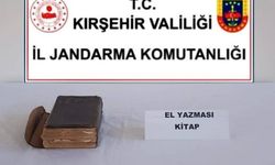 Kırşehir'de Osmanlı Dönemi'ne ait el yazması Kur'an-ı Kerim ele geçirildi