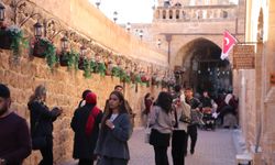Midyat'ta turizm kışın da devam ediyor