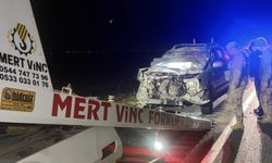 Nusaybin'de kamyonetin TIR'a arkadan çarptığı kazada 5 yaralı