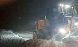 Siirt-Bitlis kara yolu, kar nedeniyle ağır tonajlı araçların geçişine kapatıldı