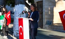 120 metrelik Türk bayrağıyla Sarıkamış şehitleri anıldı