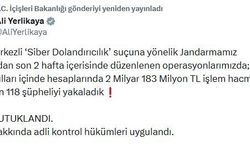 17 il merkezli 'siber dolandırıcılık' operasyonları: 68 tutuklama