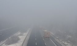 Anadolu Otoyolu'nun Düzce geçişinde sis etkili oldu