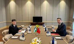 Bakan Bayraktar, Özbek mevkidaşı ile İslamov bir araya geldi