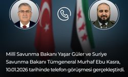 Bakan Güler, Suriyeli mevkidaşı Kasra ile görüştü