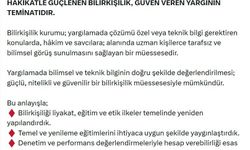 Bakan Tunç: Bilirkişilik başvuru süresini 16 Şubat'a kadar uzattık