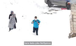 Bakanlıktan zorlu kış şartlarında 'Evde Sağlık Hizmetleri'ne ilişkin paylaşım