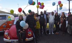 Balonlar Beyza için gökyüzüne uçtu