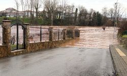 Bartın Irmağı'nın su seviyesi yükseldi