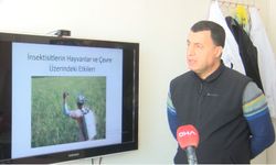 'Bilinçsiz haşere ilacı kullanımı gıdayı ve doğayı tehdit ediyor'