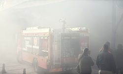 Bodrum'da geri dönüşüm deposunda yangın