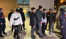 Bursa'da 9 kaçak göçmen yakalandı