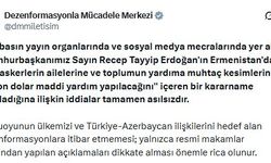 DMM: Ermenistan'a yardım yapılacağı iddiaları asılsızdır