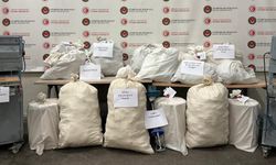 Edirne'de 117 kilo hap ele geçirildi; 5 gözaltı