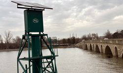 Edirne'de son yağışlarla nehirlerin debisi arttı, üretici umutlandı