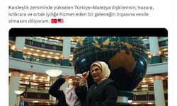 Emine Erdoğan'dan Malezya Başbakanının eşi ile yaptığı ziyaretlerden paylaşım