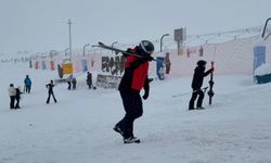 Erciyes Dağı'nda kar kalınlığı 180 santimetreye ulaştı
