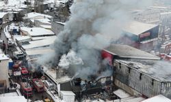 Erzurum'daki yangında 3 işitme engelli çocuk babasız kaldı