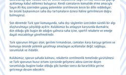 Fenerbahçe'den Galatasaray'a cevap: Ali Koç üzerinden yapay polemik üretilmesini reddediyoruz