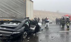 Gaziantep'te 10 araçlı zincirleme kaza: 2 ölü,10 yaralı