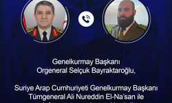 Genelkurmay Başkanı Bayraktaroğlu, Suriyeli mevkidaşı El-Nas'an ile görüştü